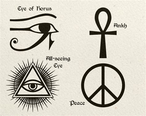 15 Religious Esoteric & Occult Symbols Vector Clip Art - Etsy España ...