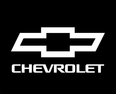 Chevrolet Brand Logo Car Symbol With Name White Design Usa Automobile ...