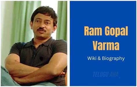 Ram Gopal Varma Wiki, Biography, Age, Wife, Family, Education, Height ...