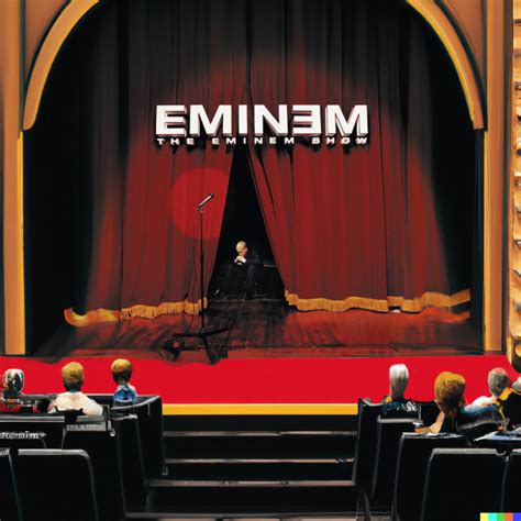 uncropped version of "The Eminem Show" album cover by AI : Eminem