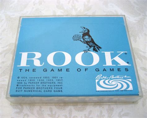 1963 Rook Card Game