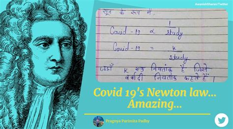 Newton’s fourth law in corona times: Student explains how Covid-19 ...