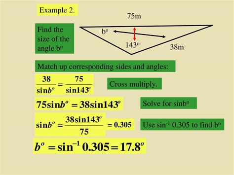 PPT - The Sine Rule. PowerPoint Presentation, free download - ID:5357763