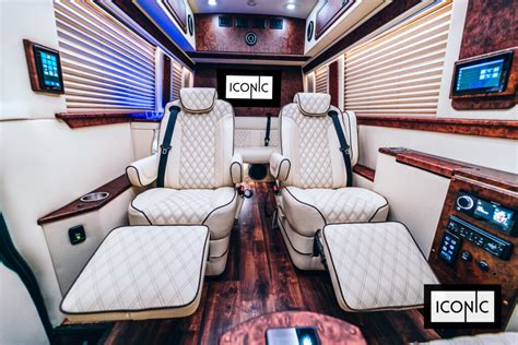 Custom Luxury Sprinter Van Conversion Photo Gallery - Iconic Sprinters