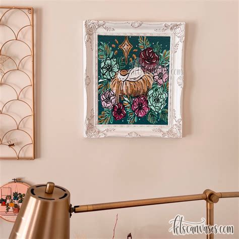 Away in a Manger Art Print – KT's Canvases