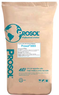 Prosol®Stabilizer - ASIA SAIGON FOOD INGREDIENTS JSC