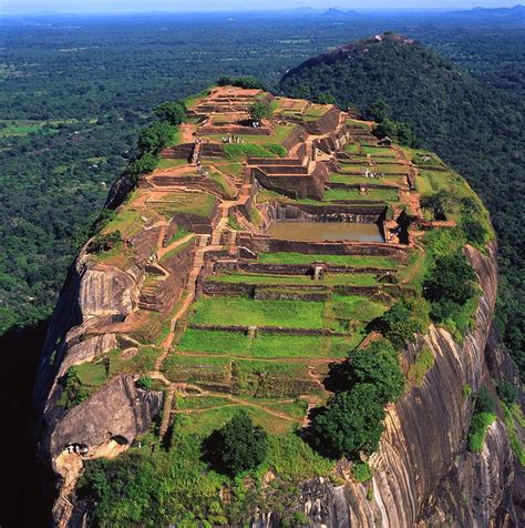 Sigiriya, Ceylon | Wonders of the world, Places to visit, Aerial view