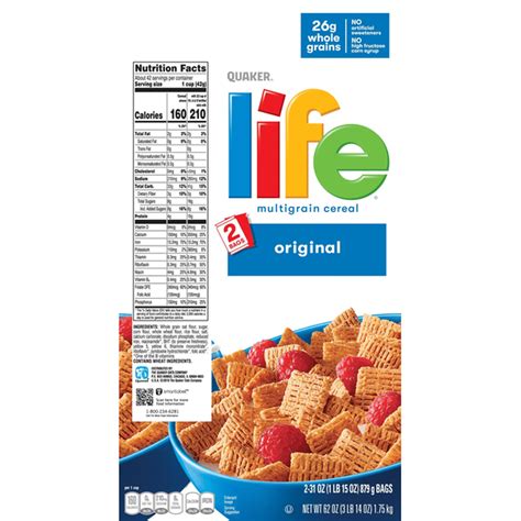 Life Cereal Box Logo