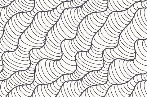 Linear Doodles. Seamless Patterns ~ Patterns on Creative Market