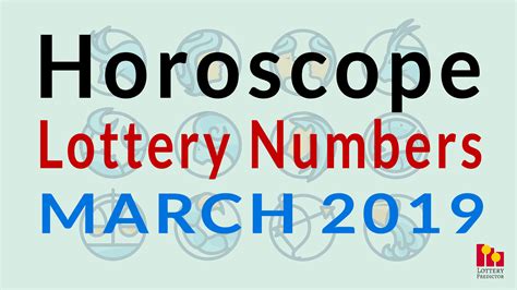 Astrological Lucky Pick 3 and Pick 4 Numbers For March 2019