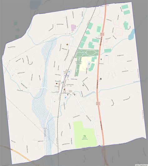 Map of Pawling village