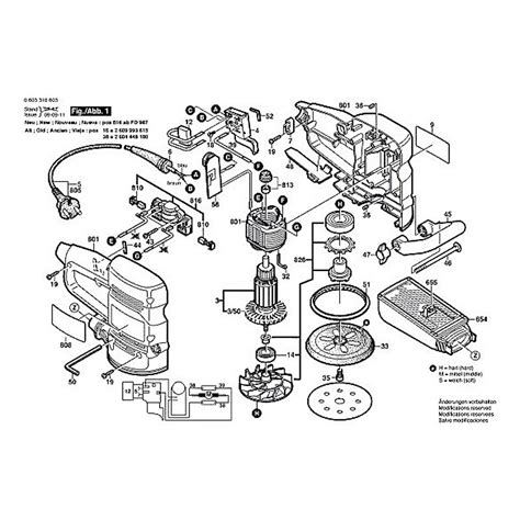 Bosch Orbital Sander Parts List | Reviewmotors.co