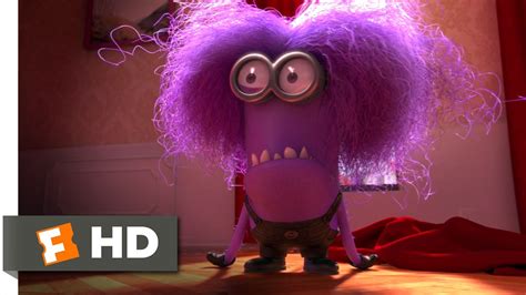 Despicable Me 2 (9/10) Movie CLIP - The Purple Minion Attacks (2013) HD ...