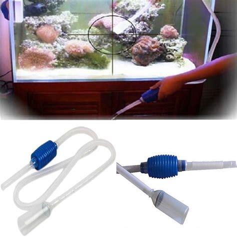 Amazon.com : Fengzhicai New Aquarium Siphon Gravel Cleaner Siphon ...