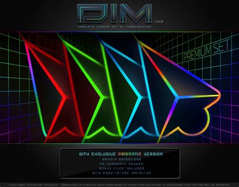 DIM v4 | Premium Set by BIueGuy on DeviantArt | Prismatic, Neon signs ...