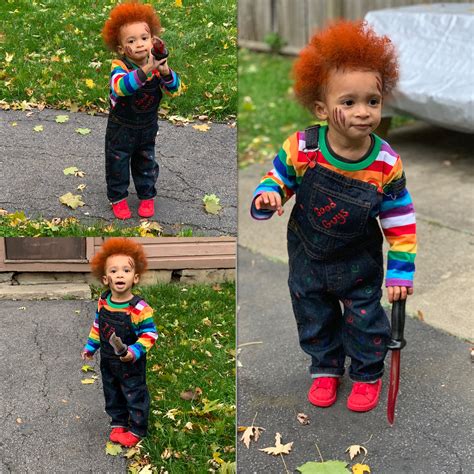 Pinterest | Toddler chucky costume, Diy chucky costume, Chucky costume ...