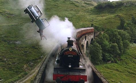 Shot on location - Films and TV-series: Glenfinnan Viaduct, Scotland