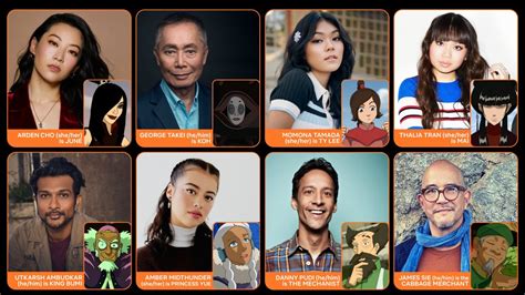 Avatar: The Last Airbender, Amber Midthunder e George Takei nel cast ...