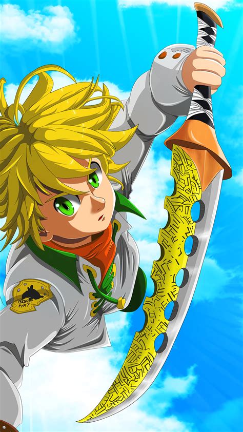 Meliodas, Sword, Lostvayne, Demon Mark, Nanatsu no Taizai, 4k HD Phone ...