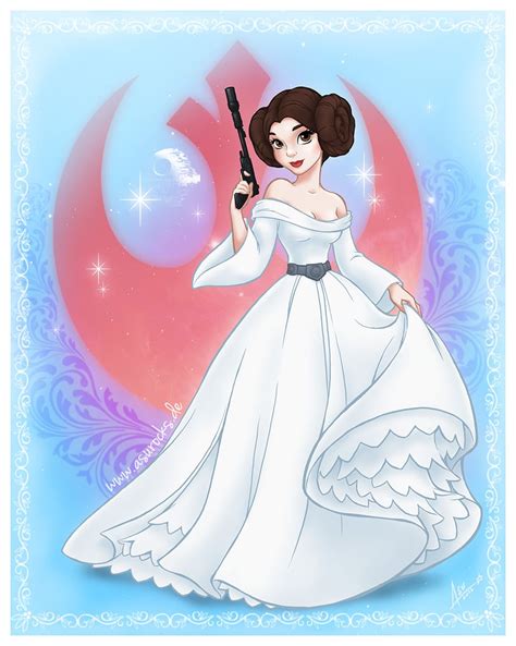 Disney Princess Leia Fan Art | POPSUGAR Tech Photo 2