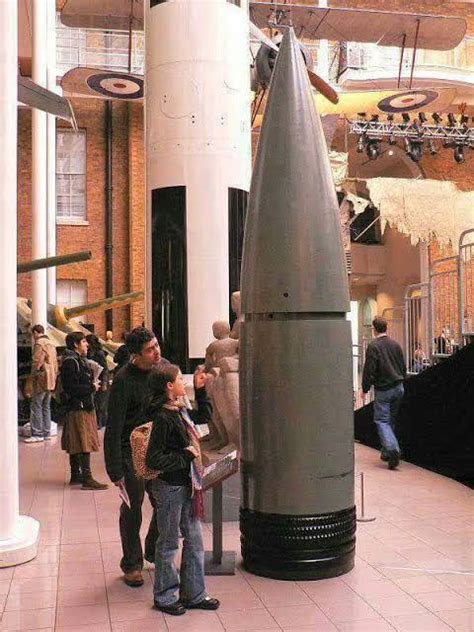 The Schwerer Gustav 800mm shell - The largest artillery shell to ever ...