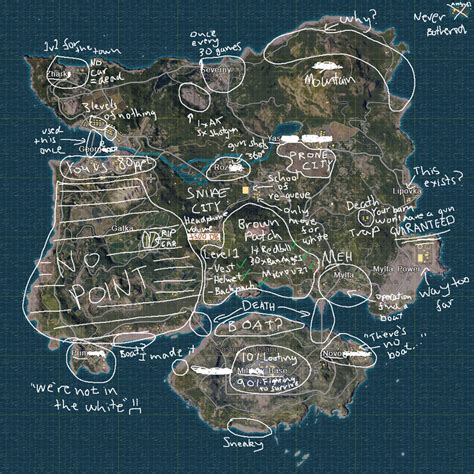 Playerunknown's Battlegrounds, Explained In One Map | Kotaku UK