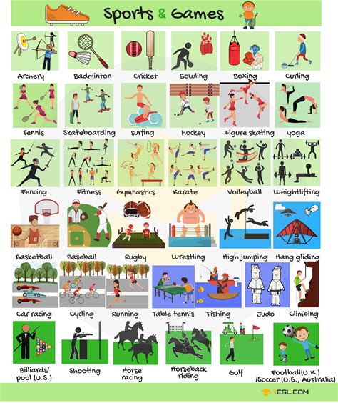 Outdoor Games Images With Names – Freeware Base