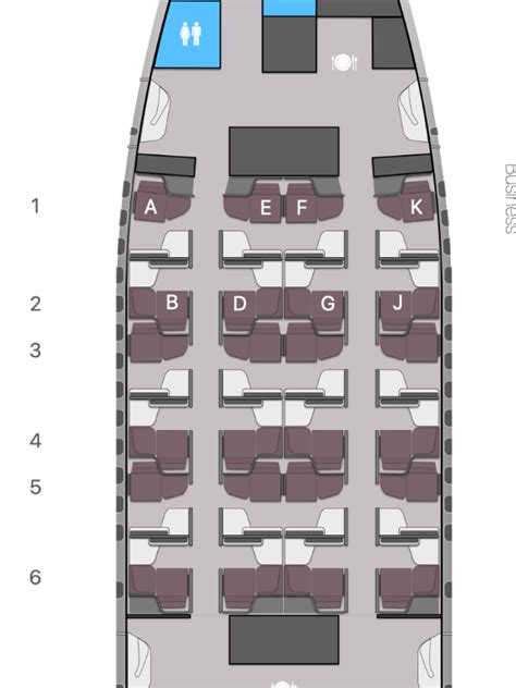 Qatar A380 Seat Map Bassinet – Two Birds Home