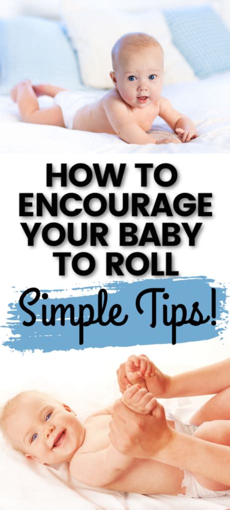 Simple Tips for Baby Rolling Over Milestone | Teaching babies, Baby ...