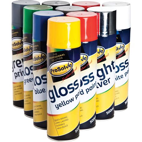 prosolve™ all purpose acrylic gloss paint 500ml aerosol