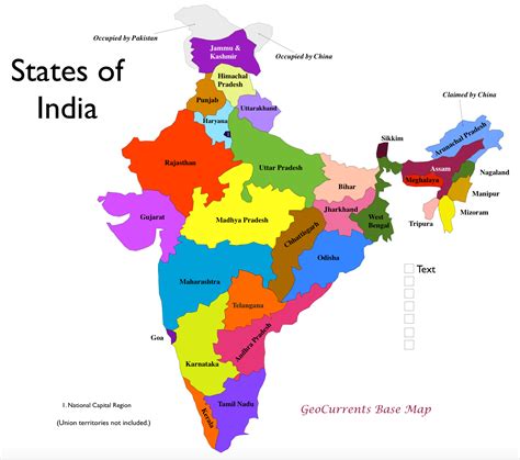 Customizable Maps of China and India - GeoCurrents