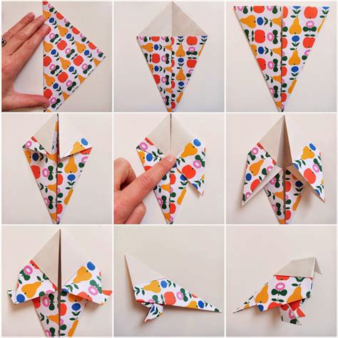 WIMKE : Pinterest DIY: origami birds | Origami gemakkelijk, Origami ...