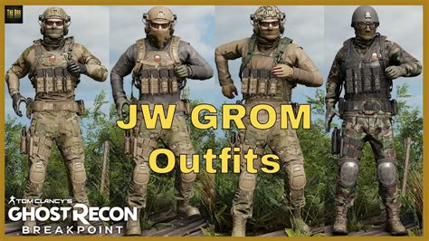 Polish JW GROM Outfit Guide / Showcase | Ghost Recon Breakpoint - YouTube