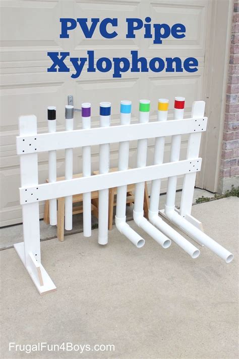 How to Make a PVC Pipe Xylophone Instrument - Frugal Fun For Boys and ...