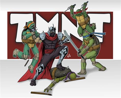 TMNT vs. Shredder by IBlackWolf on deviantART | Tmnt, Ninja turtles ...