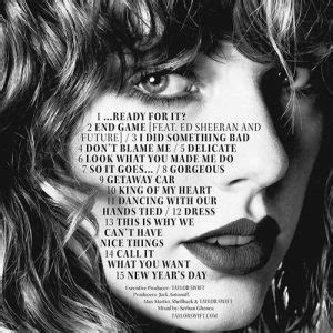 #NowNews : Taylor Swift mostró el tracklist de Reputation – Now Music Radio