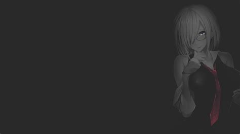 anime, anime girls, illustration, night, dark background, selective ...