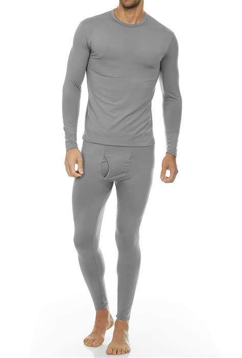 Thermajohn Men's Ultra Soft Thermal Underwear Long Johns Sets with ...