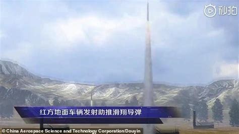 New Video Shows China Simulating Hypersonic Missile Attack On Enemy Forces