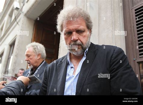 Tom Jones and his son Mark Woodward outside the BBC Radio One studios ...