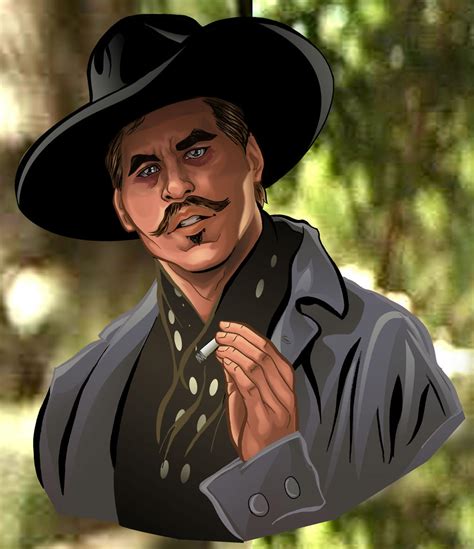 Val Kilmer as Doc Holliday by DarkKnight81 on DeviantArt