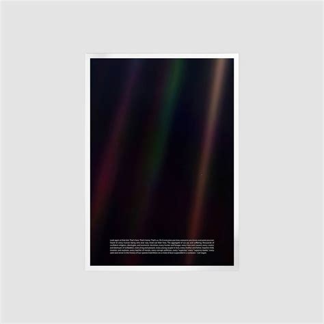 A Pale Blue Dot Poster - Etsy