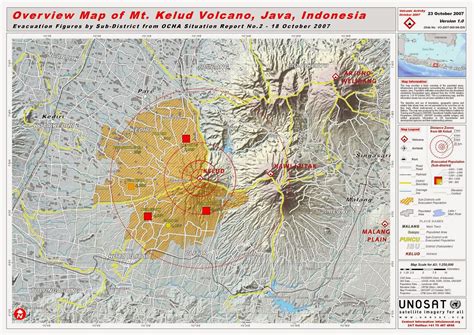 Inilah Blitar: Peta Kawasan Rawan Bencana Gunung Api Kelud