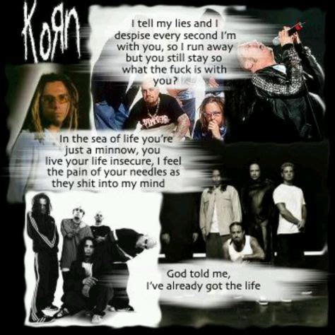 14 Korn Quotes ideas | korn, korn lyrics, lyric quotes