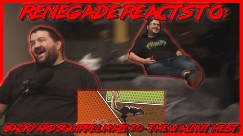 Renegades React to... Mark Rober - Backyard Squirrel Maze 2.0 - The ...