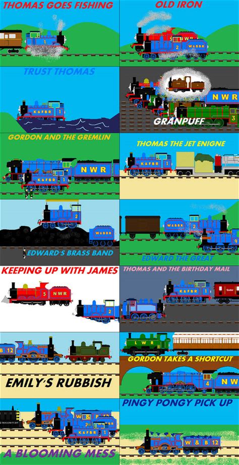 My Favourite Thomas Episodes by TheIndustrialGarratt on DeviantArt