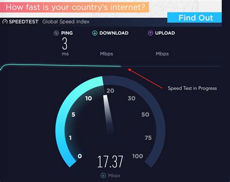 Internet speed test - wesscan