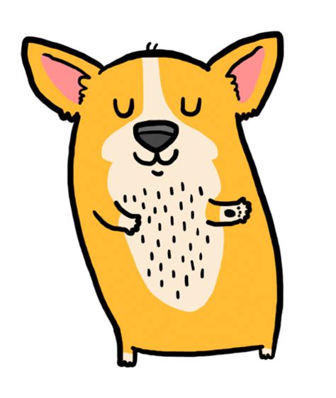 Hehehe corgi GIF | Dog animation, Animated animals, Corgi art