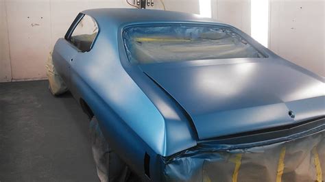 71 painted-- Mulsanne Blue....pics | Team Chevelle