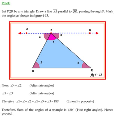 Angle Sum of a Triangle - Year 8 Maths